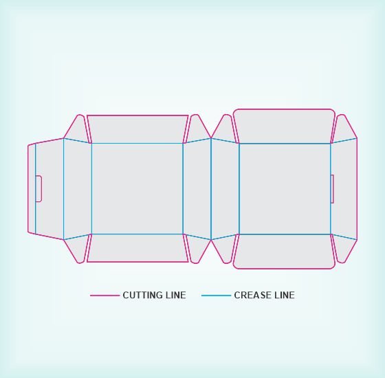 Burger Box Template