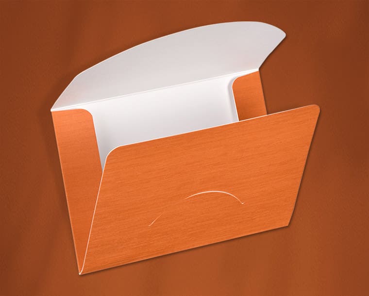 Gusset Folder With Lock