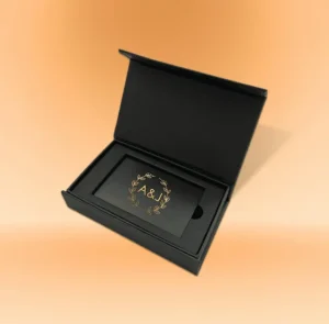 Black Gift Card Boxes With Insert