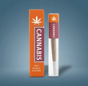 Rectangle Cannabis Pre Roll Boxes