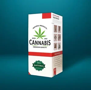 Tuck Top Auto bottom Cannabis Pre Roll Boxes