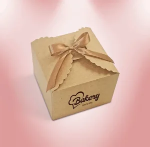 Brown Kraft Gift Boxes With Die Cut Finishes