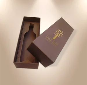 Cardboard Boxes With Lid For Wine Gift