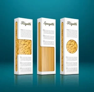 Cereal Boxes With PVC Window For Spagetti
