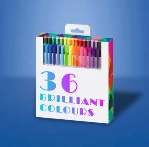 Color Pen Boxes for 36 Pack