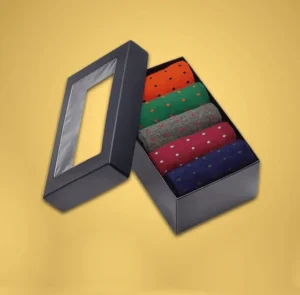 Custom Apparel Boxes With Die Cut Window