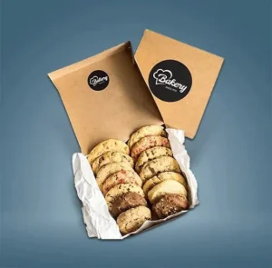 Kraft Cookies Mailer Boxes
