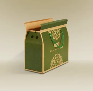 Kraft Gift Bag Style Boxes With Thread