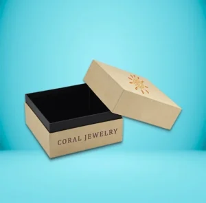 Kraft Jewelry Three Piece Boxes