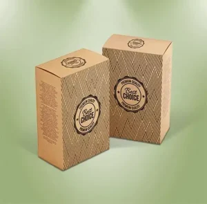 Kraft Tuck Top-Boxes With 1 Color Printing
