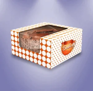 Muffin Boxes With PVC Window