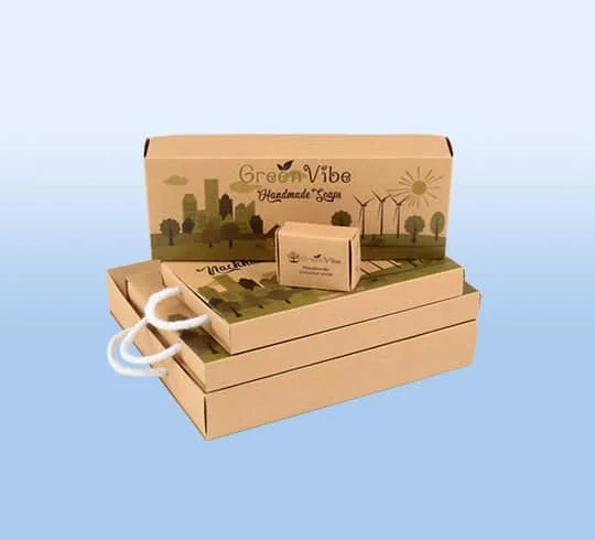 Eco-Friendly Stock Boxes With Handle