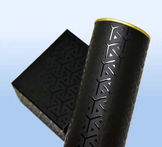 Luxury Rigid Box Spot Gloss UV Tin Packaging