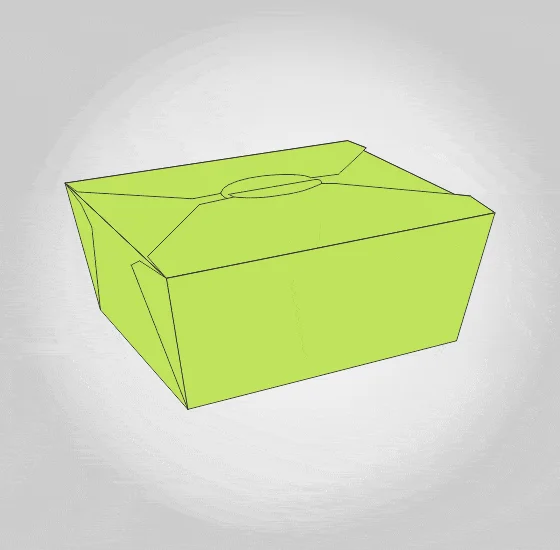 Take out Boxes Template Angle 2