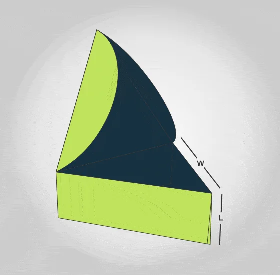 Triangular Tray & Lid Template 2
